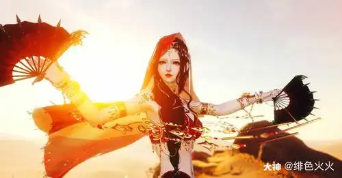 逆水寒 大漠黄沙楼兰姑娘#大宋佳.