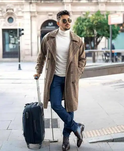 男人想要穿得成熟,一件"大衣"少不了,这些搭配时髦有品位