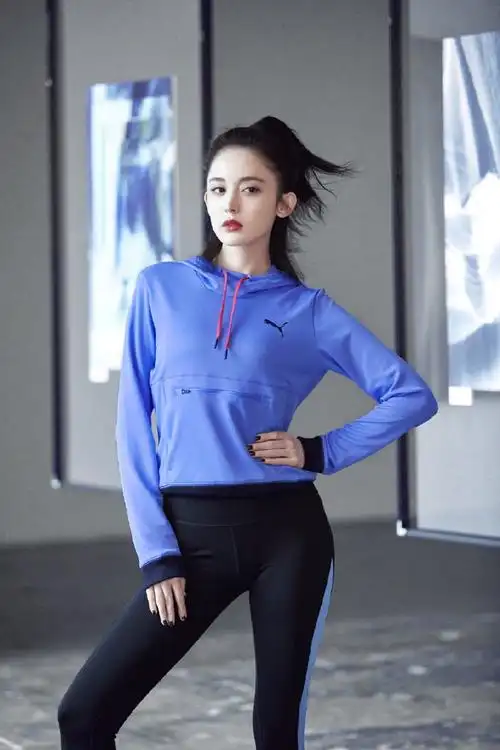 娜扎"舞力全开"呈现puma全新defy系列产品-运动潮人- 女人街