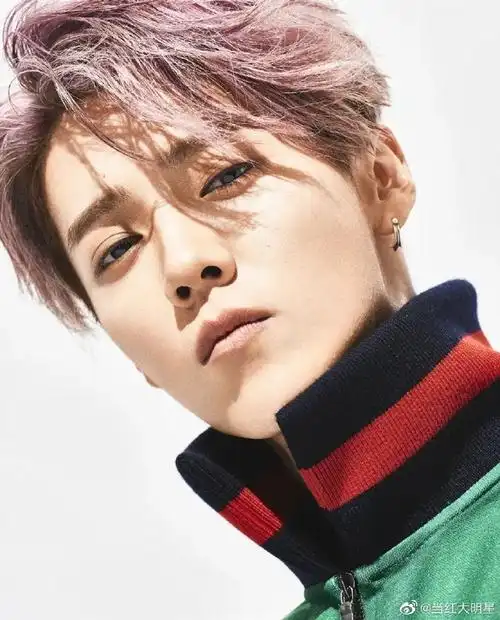 鹿晗有多适合染发##娱乐影像力