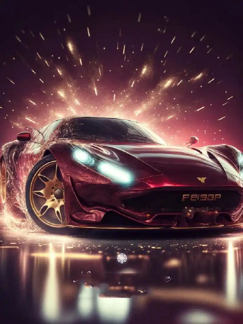 名车壁纸展示法拉利/可取原图 可取原图法拉利壁纸,96新的一年,希望
