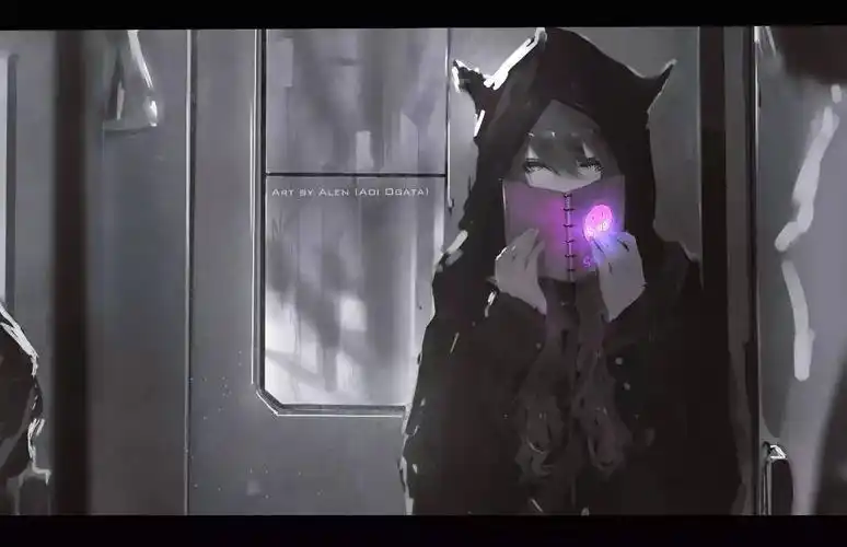 画师赏析aoiogata暗黑系画风