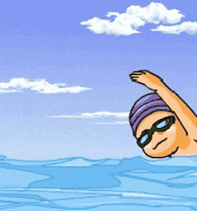 游泳是一项中等高度的运动,每天合理安排2小时游泳可以帮助你增加身高