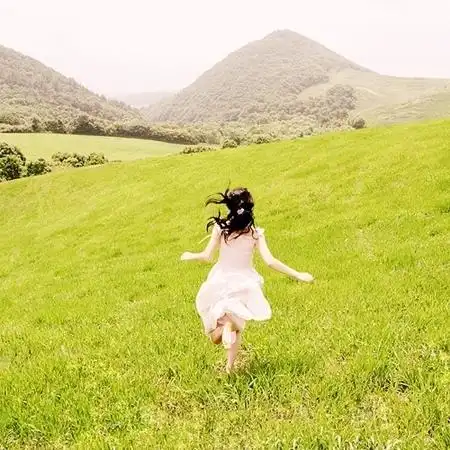 奔,背影,女子,背多芬,精致