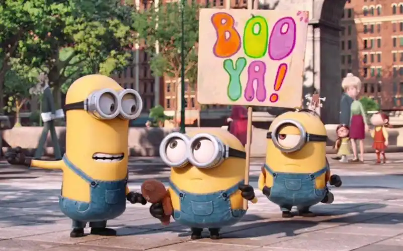 小黄人鲍勃卖力游行示威_哔哩哔哩 (゜-゜)つロ 干杯~-bilibili