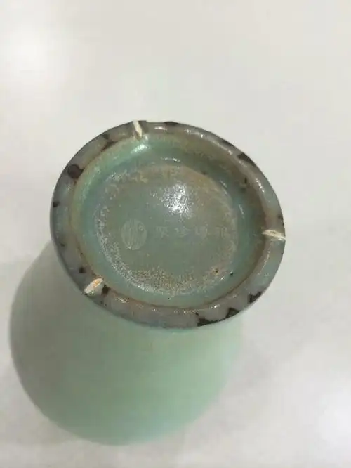 古董古玩收藏#宋代汝窑梅瓶-度小视