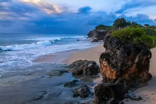 巴厘岛的海滩图片
