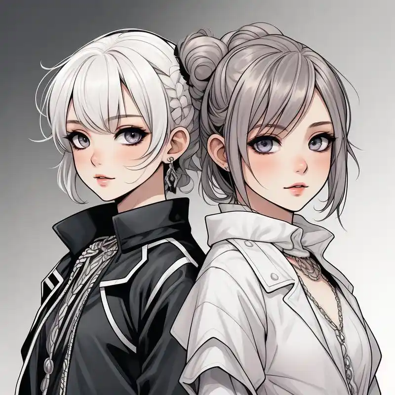 姐弟头像|一萌一酷90太酷啦99