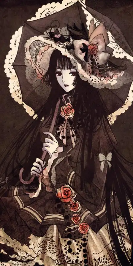《xxxholic》壹原侑子,极东的魔女,动漫全面屏壁纸