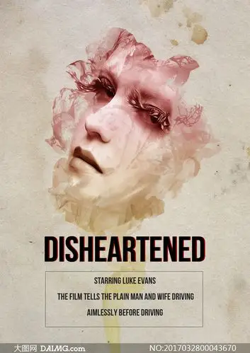 复古风格人像海报设计ps教程素材