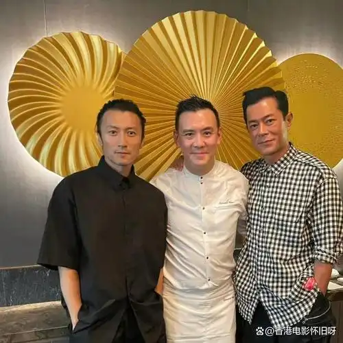古天乐与谢霆锋聚餐,周润发张国荣亲定的两个接班人