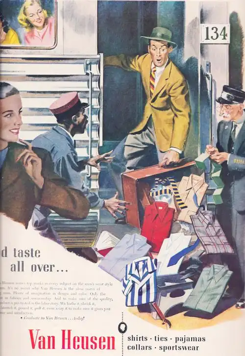 二十世纪美国黄金时代的插画怀旧精彩