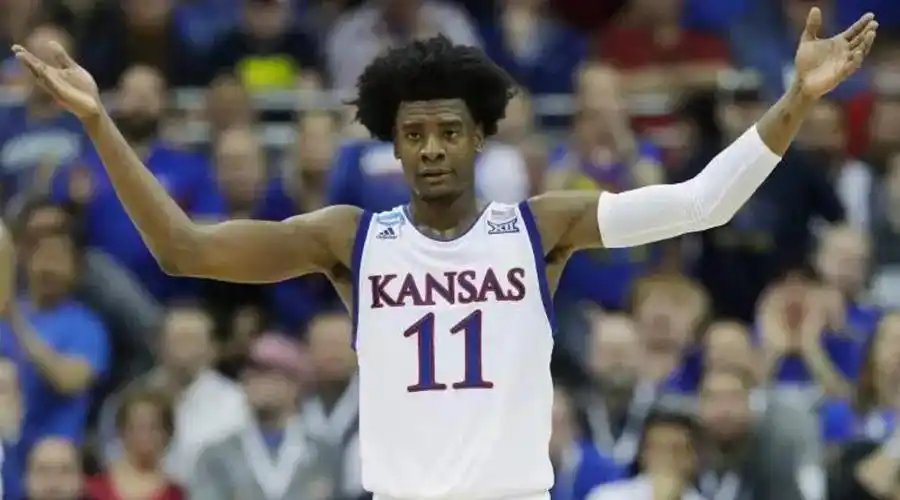forsberg报道,堪萨斯大学前锋球星约什-杰克逊(josh jackson)明日有望