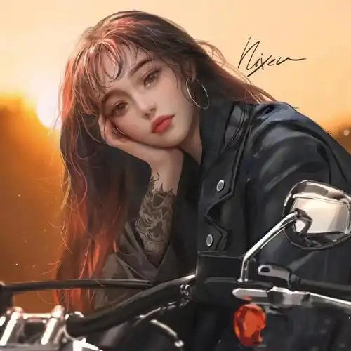 霸气女 霸气女生高冷背景图.