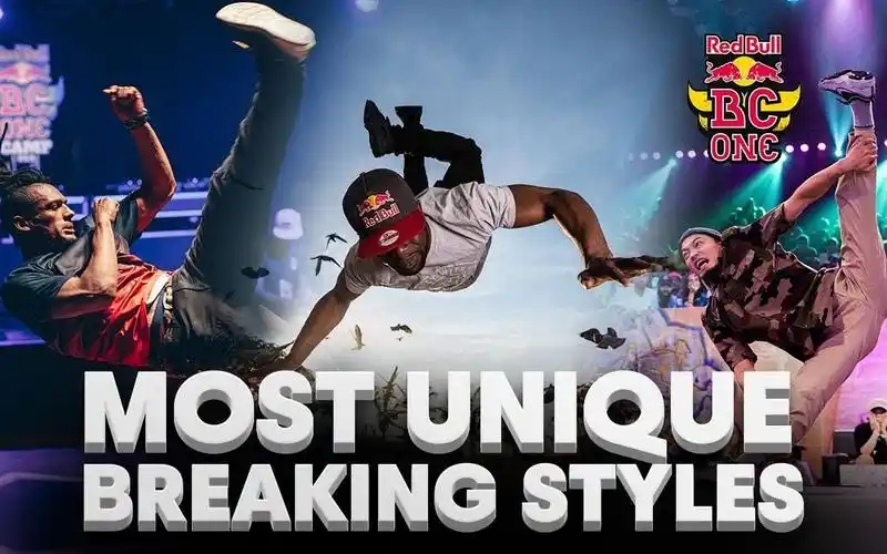 bboy红牛红牛舞台多个风格bboy不断更新街舞教学合集包括hiphopkrump