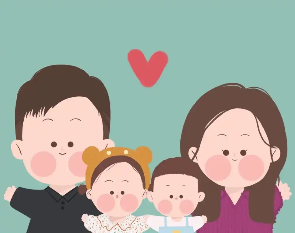 头像 | 一家四口 | 姐弟篇👨‍👩‍👧‍👦 一儿一女真
