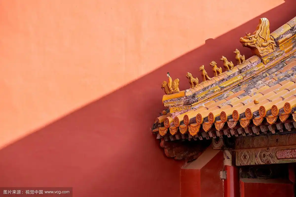 北京故宫屋檐