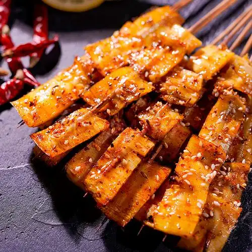 烧烤食材卤味牛板筋户外烧烤半成品牛板筋包装60串