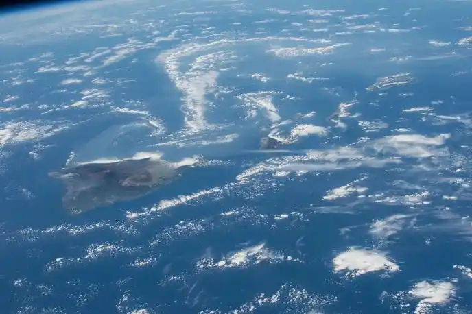 俯瞰地球 从国际空间站拍摄的地球照片