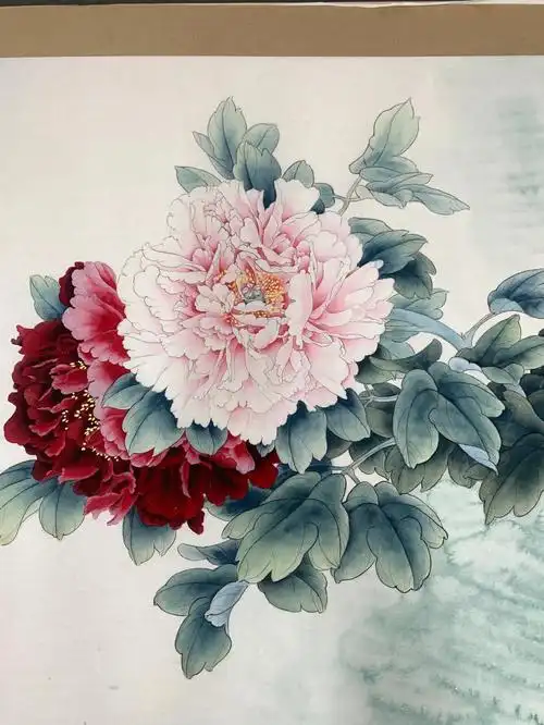 工笔画牡丹 过程图来了(详细讲解)