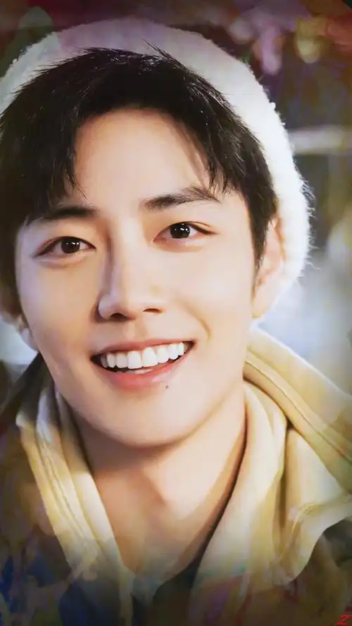 肖战盛阳白衣比耶照##肖战盛阳