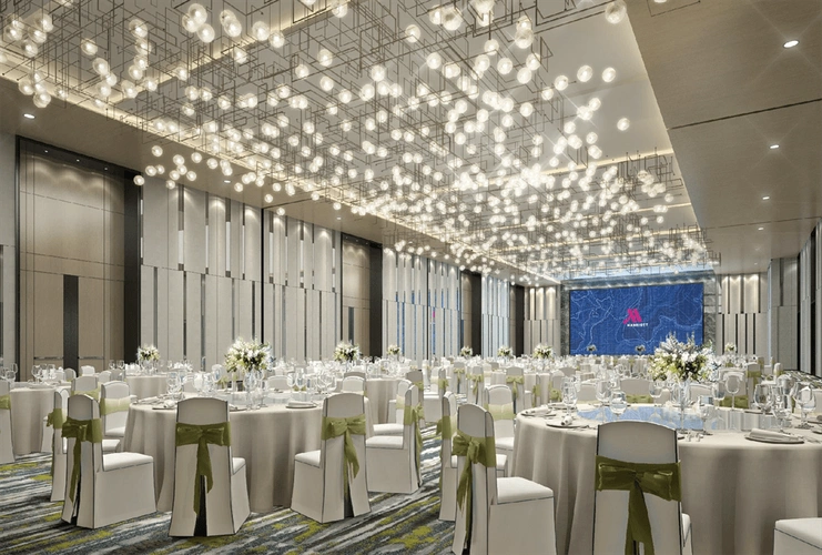 江阴澄星万豪酒店装修设计案例-金博大酒店设计装饰公司