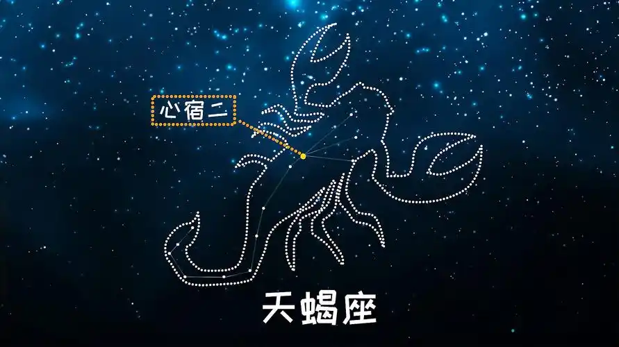 同学们,天蝎座是著名的夏季星座,你观察过它吗