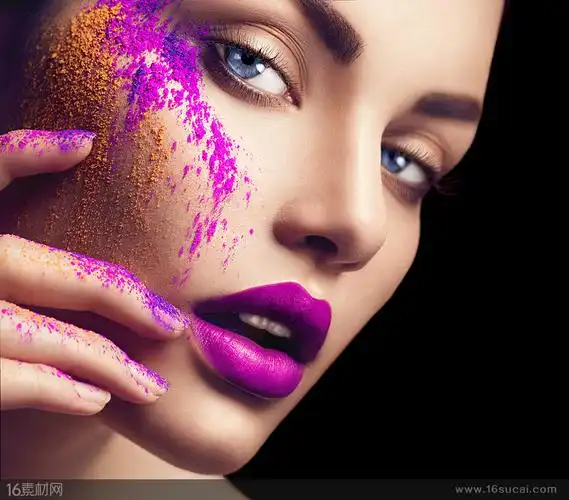 10张精致妆容美女高清图片