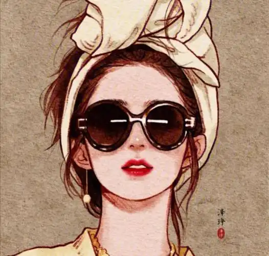 漫画脸绝美女明星赵丽颖四