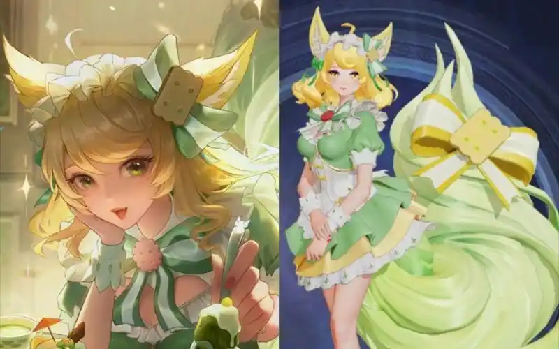 99王者荣耀妲己女仆,拿铁还是摩卡?751593