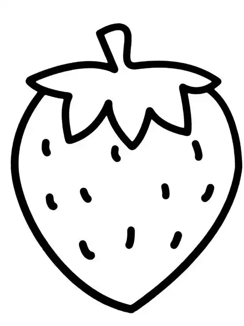 怎么画草莓简笔画 怎么画草莓简笔画图片大全大图