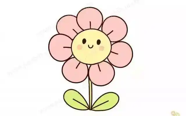 简单 strong>小花简笔画 /strong>