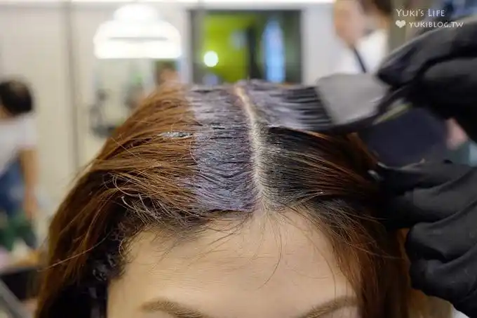 东区【m激赏发型】出国前补染发根变漂亮×换季oway头皮spa×柔顺护发