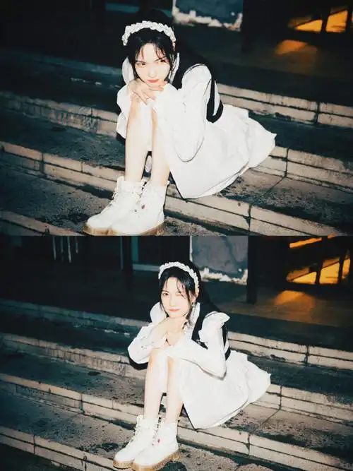 赵嘉敏夏日胶片感写真