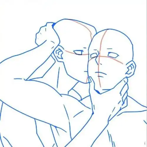 cp互动的模板参考学画画