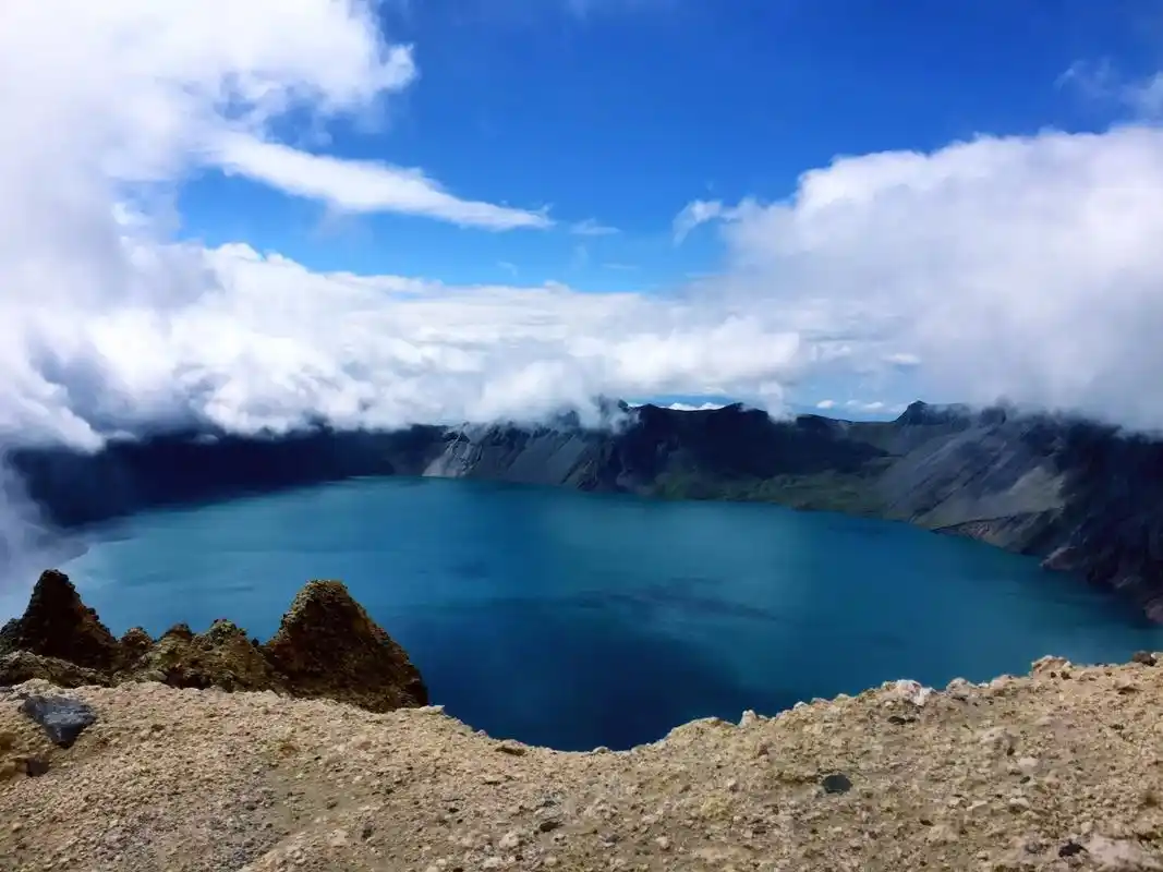 长白山天池摄影