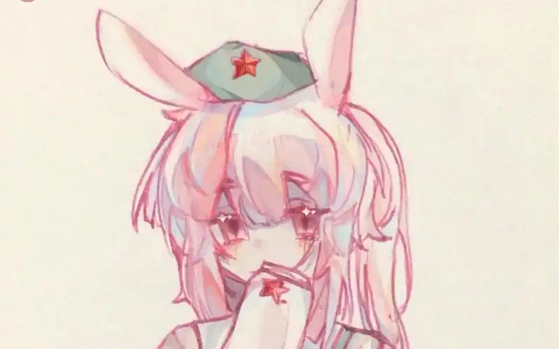 【那兔拟人】兔子我啊,最奸商了(不是)绘画过程