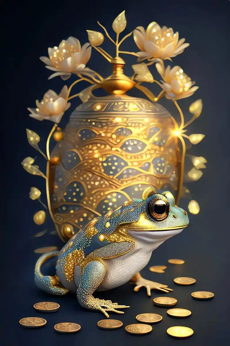 金蟾纳财!金蟾所到之处会给你我带来好运,请留下一句"一切顺利 - 抖音