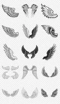 翅膀简笔画翅膀简笔画小天使