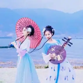 两人一张古风姐妹闺蜜头像 5张唯美好看的古风姐妹闺蜜