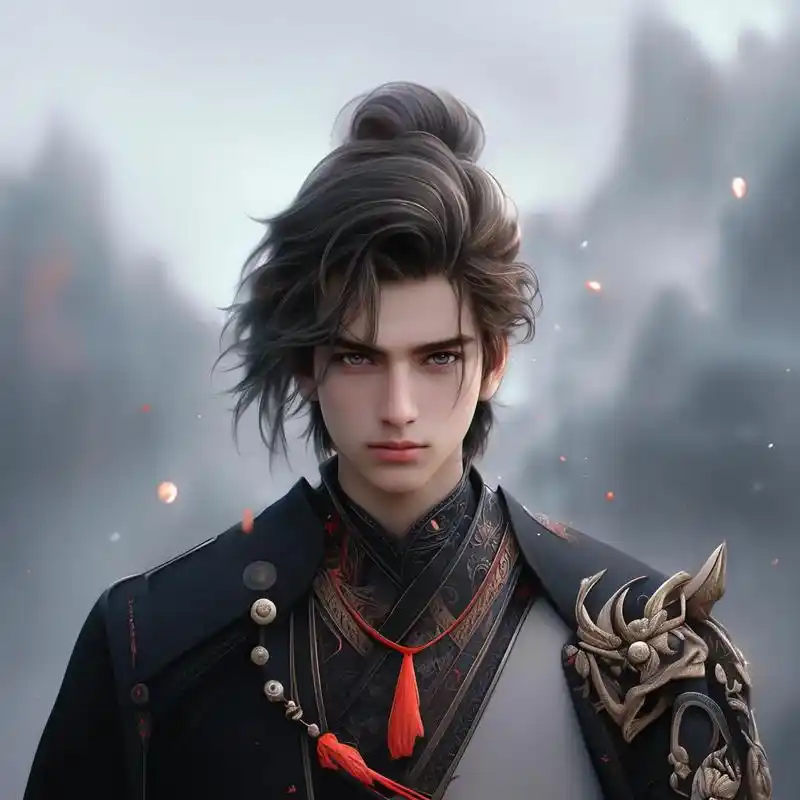 ai  英俊潇洒的中国武将.咒语分享    niji 5   - 抖音