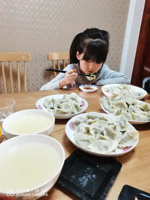 冬至我们一起吃饺子!