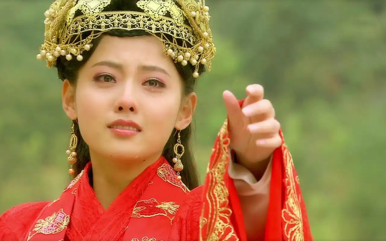 张嘉倪《天师钟馗》古装剧照桌面壁纸