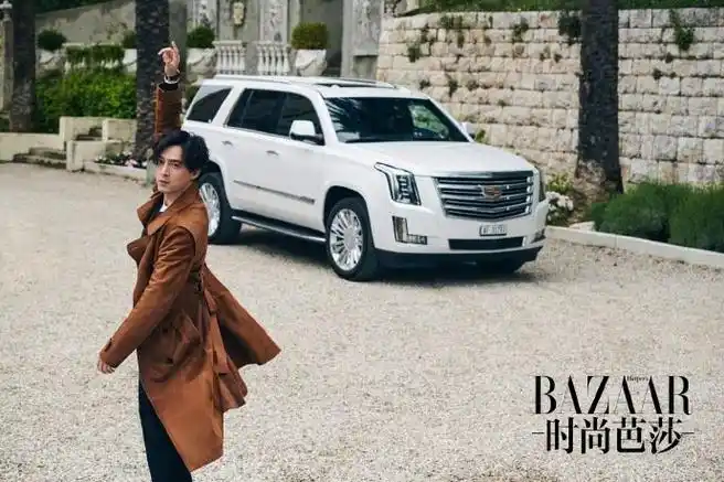 胡歌代言新款凯迪拉克