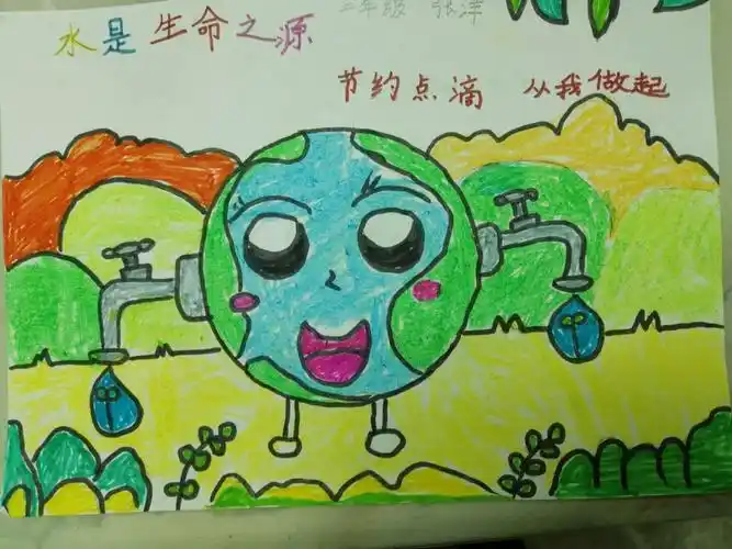 节水,爱水从我做起