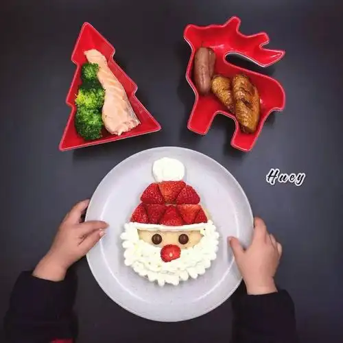 花样儿童早餐分享,充满圣诞节日气息,很好看!