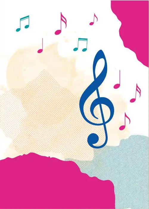 音乐海报背景素材免抠素材免费下载_觅元素51yuansu.com