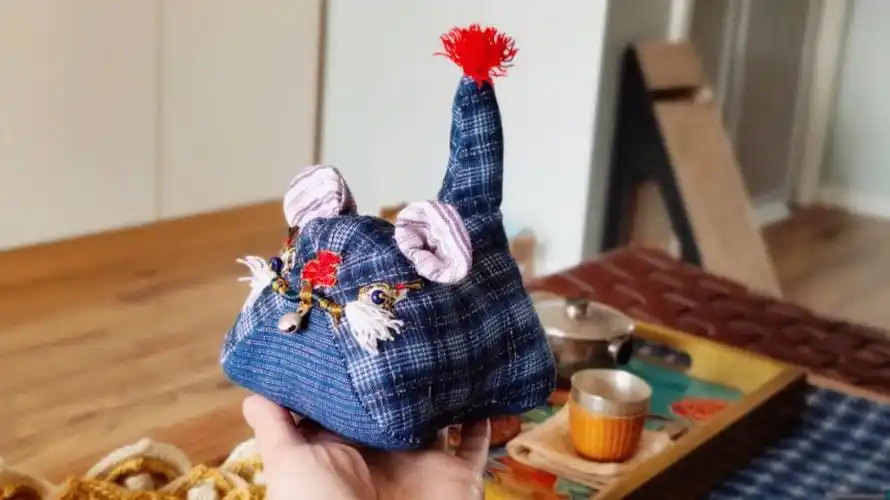 自制丑萌丑萌的布老虎