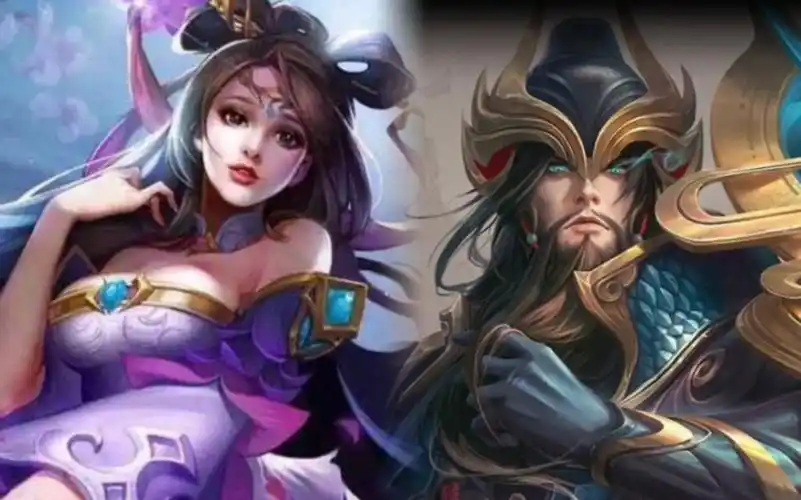 貂蝉vs关羽(关公月下斩貂蝉?