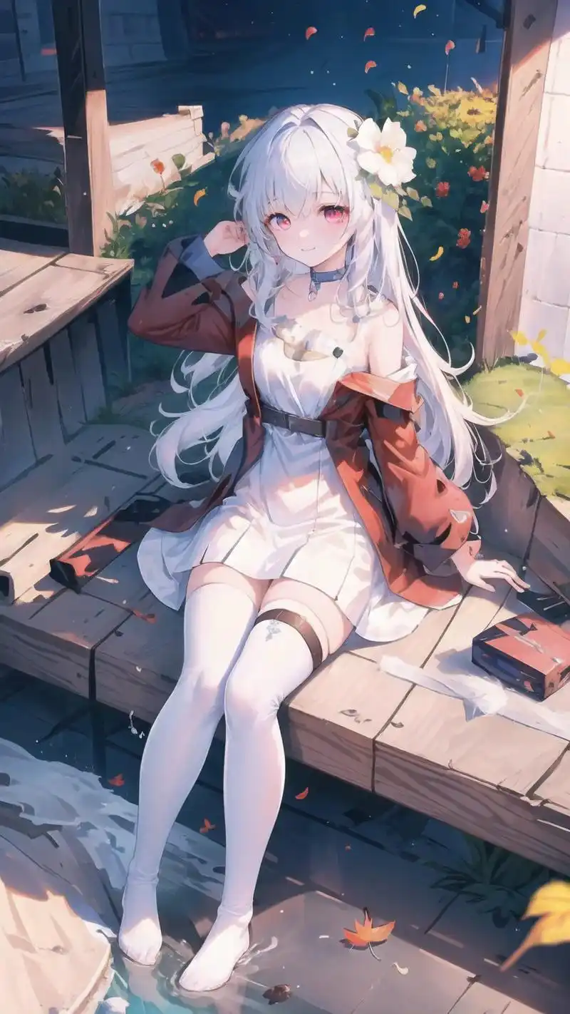 二次元 #动漫少女 #次元壁 #美少女 #白毛 - 抖音